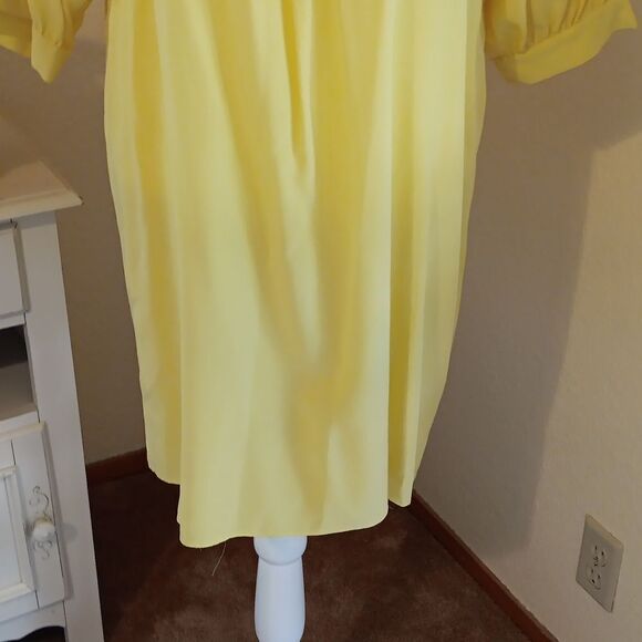 BCBGMaxazria Bright Yellow Shift Y2K - Picture 3 of 8